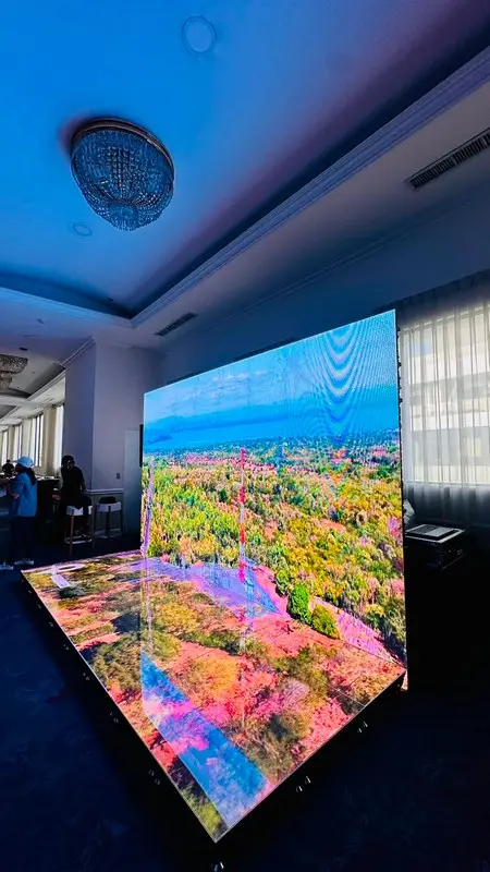 Pantalla LED y video wall de Memories Sound Live en un evento en El Salvador 5