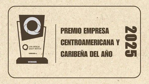 Premio Empresa Centroamericana y Caribeña del Año 2025 del Latin American Quality Institute otorgado a Memories Sound Live